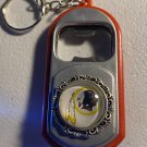 Washington Commanders multipurpose keychain, bottle opener, light