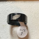 Detroit Red Wings titanium ring size 7