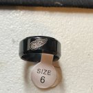 Detroit Red Wings titanium ring size 6