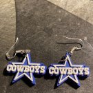 3 pair, Dallas Cowboys charm dangle earring