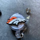 Denver Broncos retractable badge holder