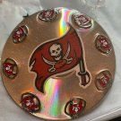Tampa Bay Buccaneers handmade CD resin coaster