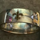 New Orleans Saints titanium ring size 7