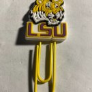 LSU Tigers paper clip book marker 2pk