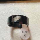 Detroit Red Wings titanium ring size 8