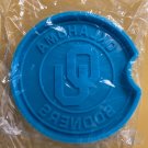10 pieces, OU sooners table, coaster, resin, mold, 4 inch in diameter