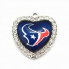 Houston Texans heart charm