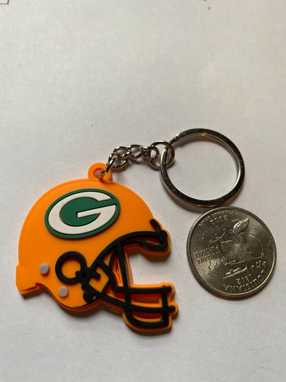 25 Green Bay Packers helmet key chains