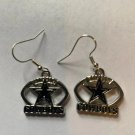 4 pair, Dallas Cowboys football team dangle earrings