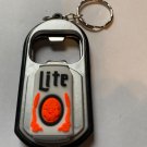 MIller Light multipurpose keychain, bottle opener, light Please read profile