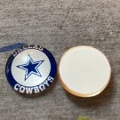 Dallas Cowboys dime sized domed covered flatback charm, 20pk, DIY projects