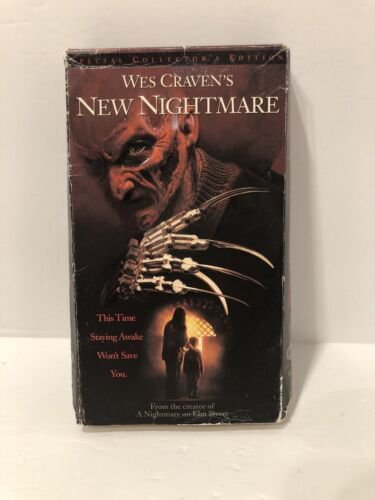 Wes Cravens New Nightmare VHS