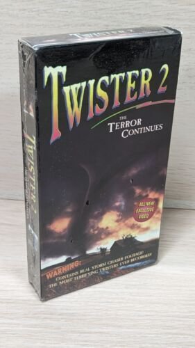 Twister 2 The Terror Continues Brand New Sealed VHS