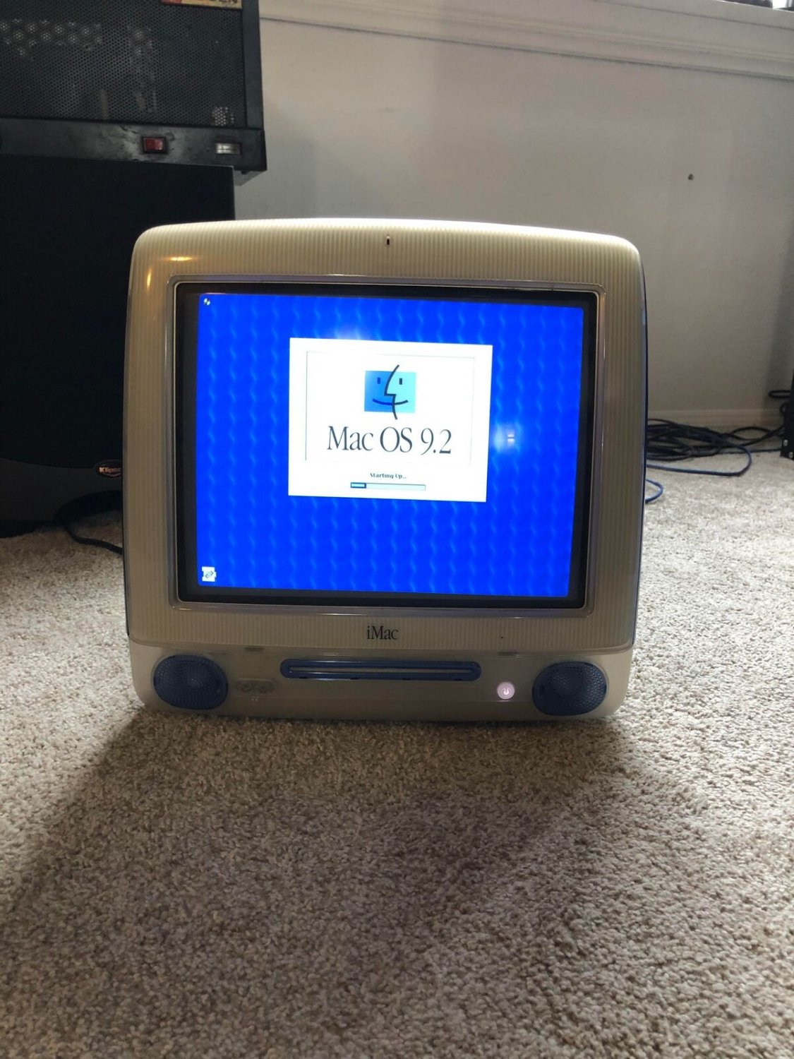 Vintage Apple iMac G3 Blueberry M5521 Desktop Computer