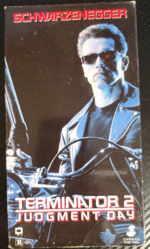Terminator 2 Judgment Day VHS