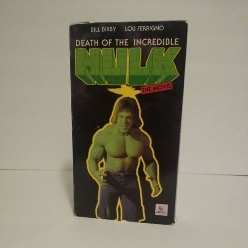 The Death of the Incredible Hulk VHS