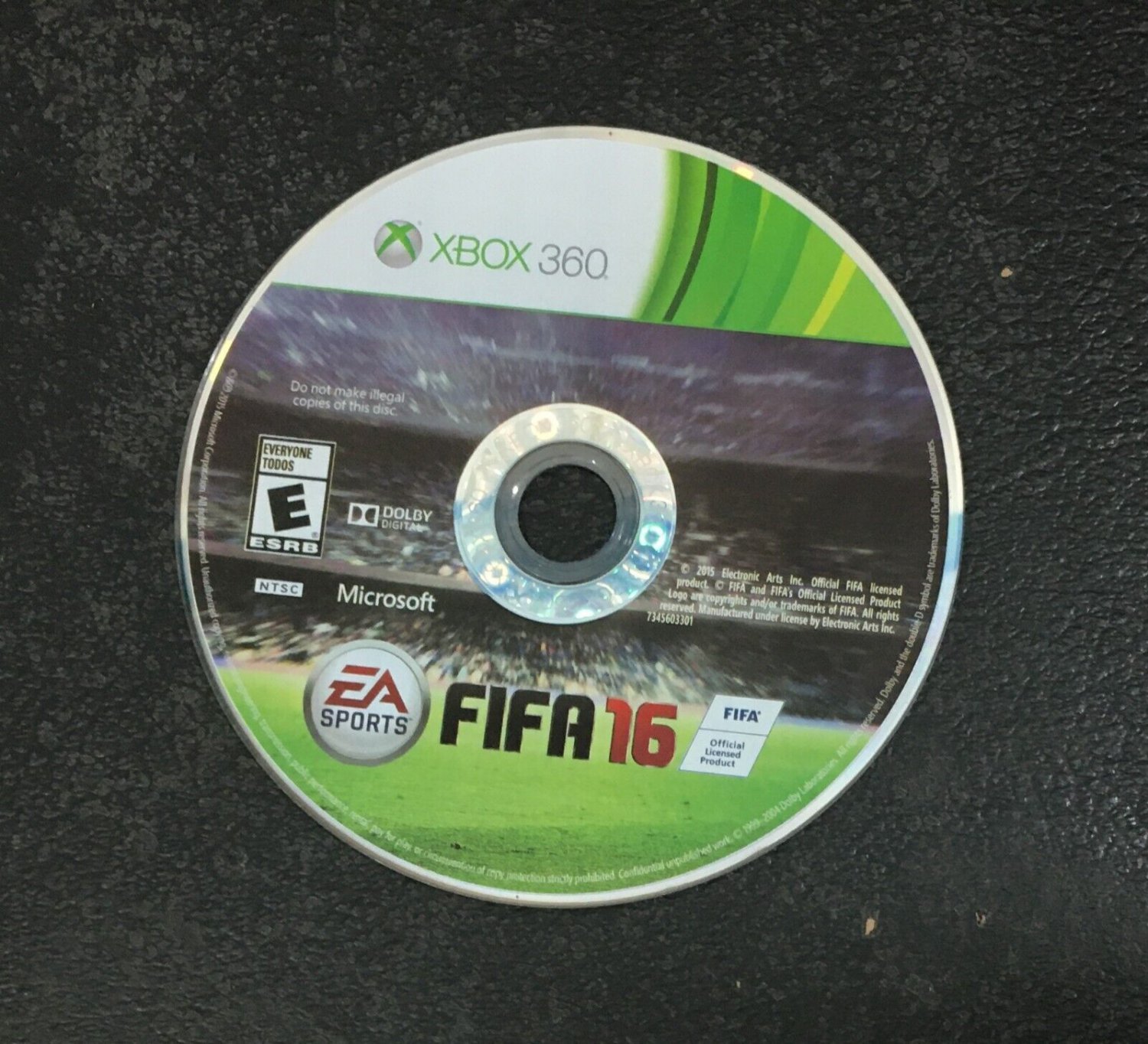 FIFA 16 Microsoft Xbox 360 Disc Only