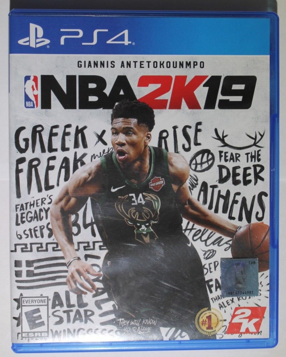 NBA 2K19 Sony Playstation 4 PS4 No Manual