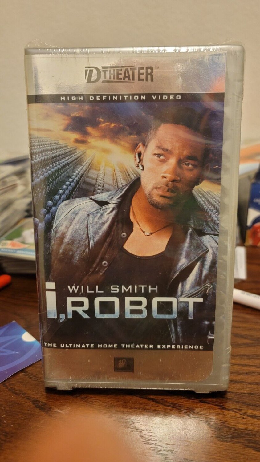 i Robot VHS Movie Film TV Show