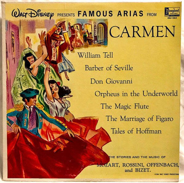 Various - Walt Disney Presents Famous Arias From Carmen