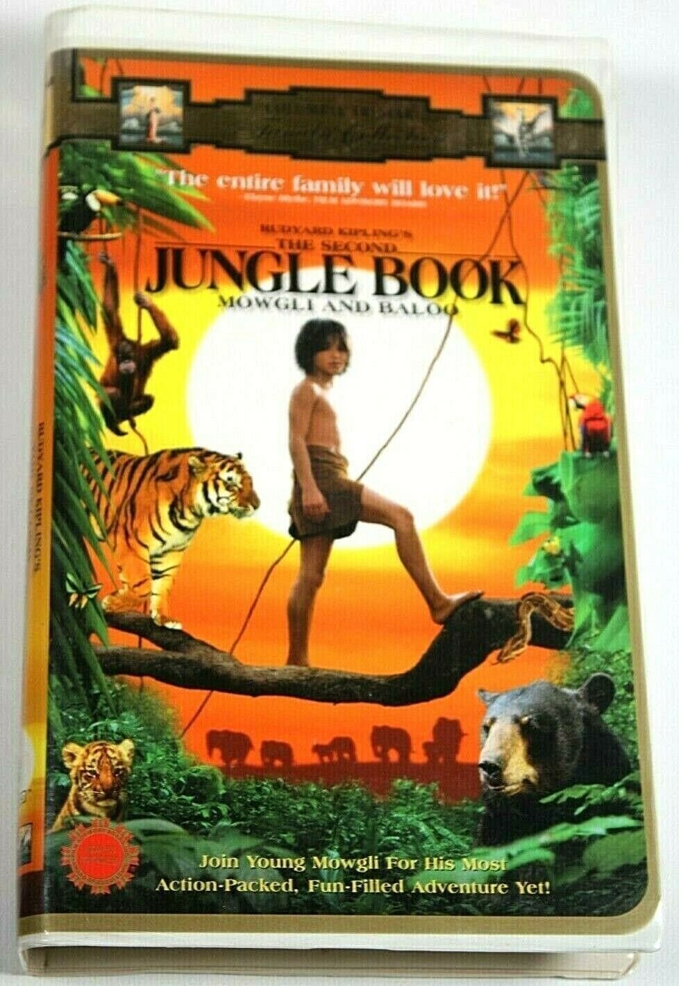 Rudyard Kipling's The Second Jungle Book: Mowgli and Baloo VHS