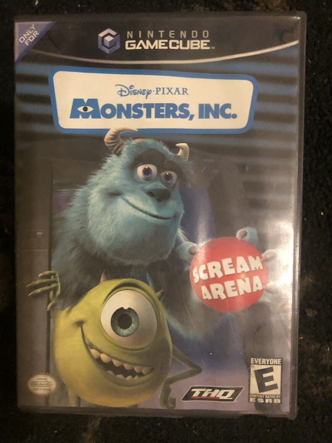 Monsters Inc Scream Arena Nintendo Gamecube Complete