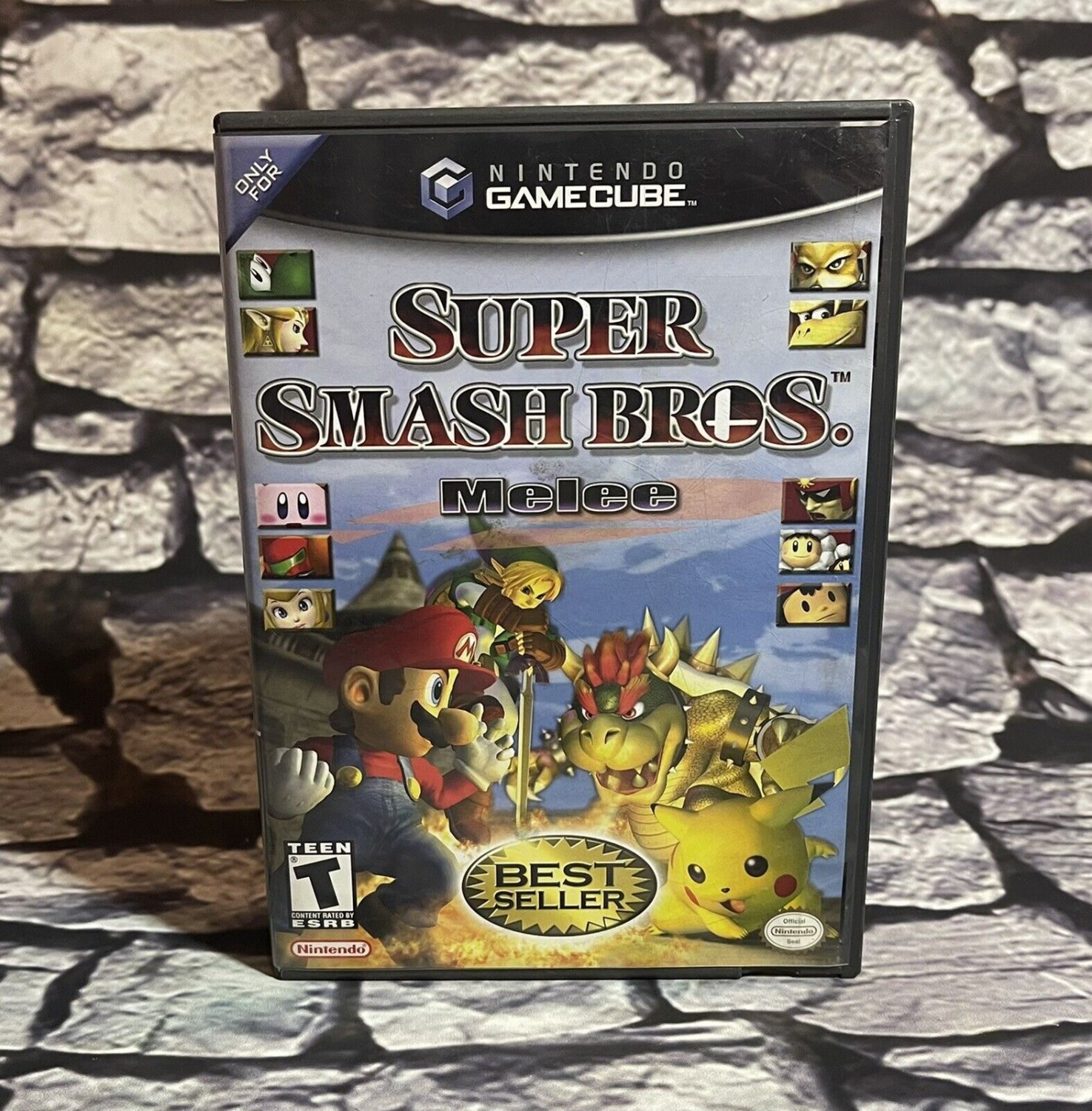 Super Smash Bros Melee Nintendo Gamecube Complete