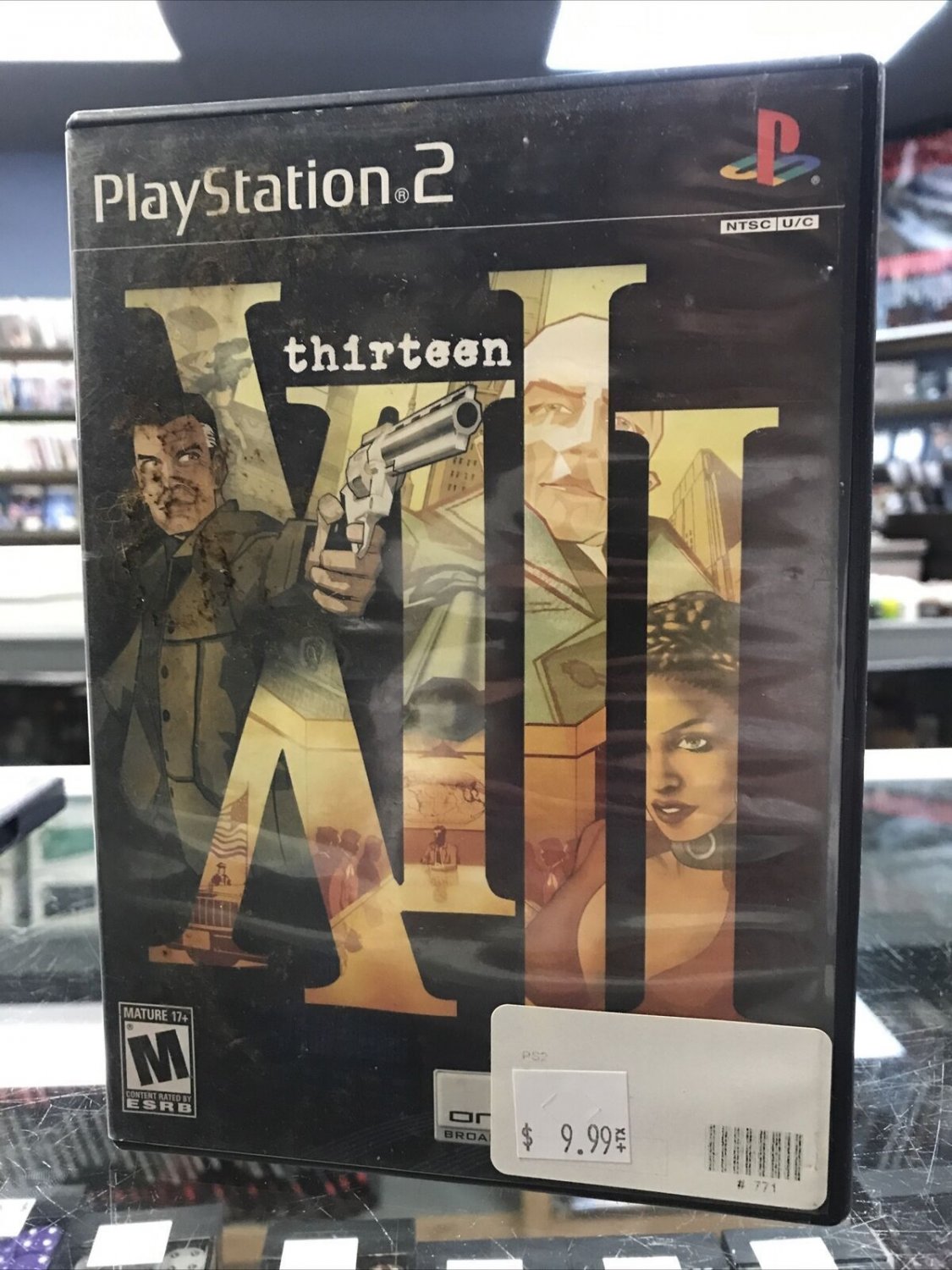 XIII Thirteen Sony PlayStation 2 PS2 No Manual