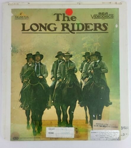 The Long Riders Selectavision CED