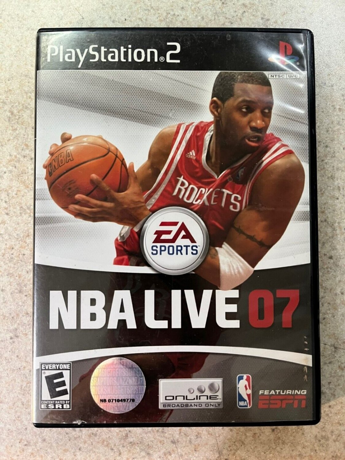 NBA Live 07 Sony PlayStation 2 PS2 No Manual