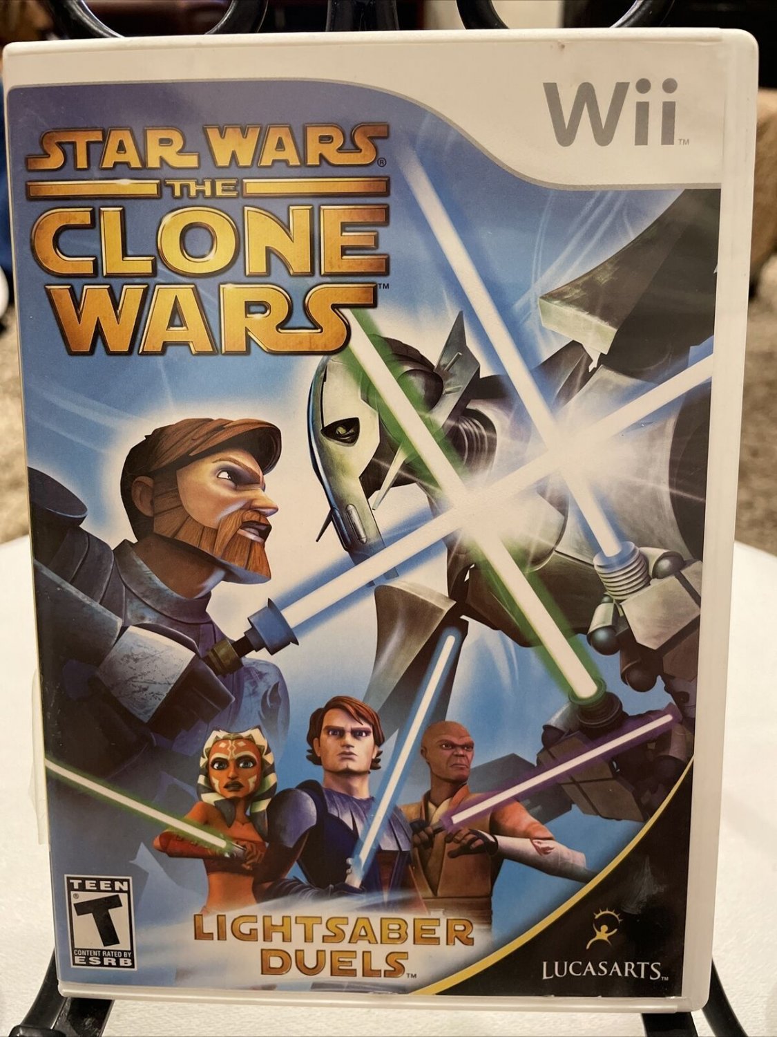 Star Wars: The Clone Wars - Lightsaber Duels Nintendo Wii Complete