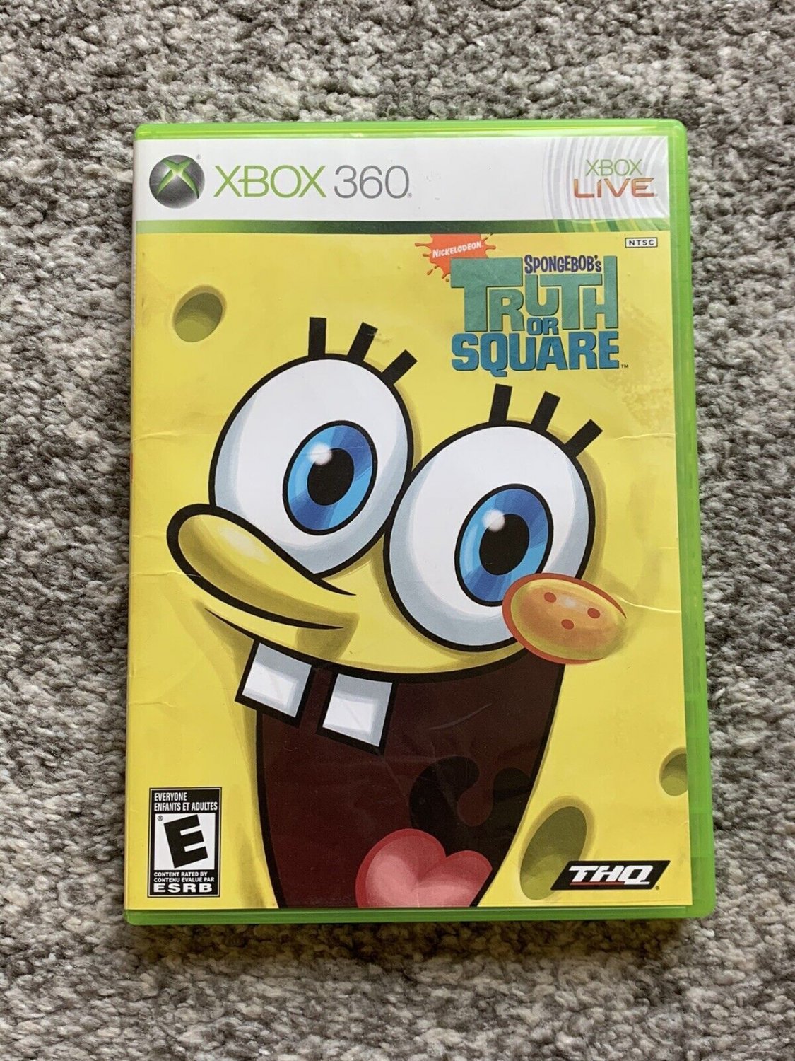 Spongebobs Truth Or Square Microsoft Xbox 360 Complete 1418