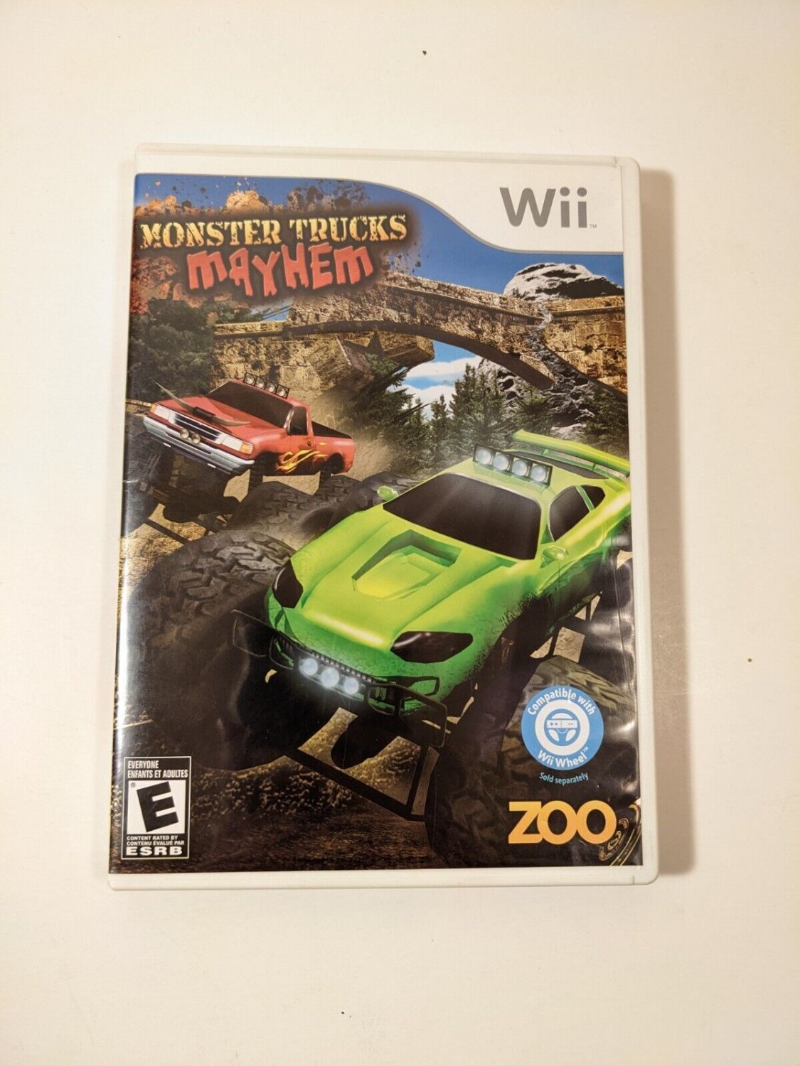 Monster Trucks Mayhem Nintendo Wii Complete