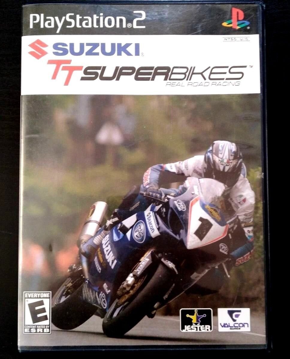 Suzuki TT Superbikes: Real Road Racing Sony PlayStation 2 PS2 Complete
