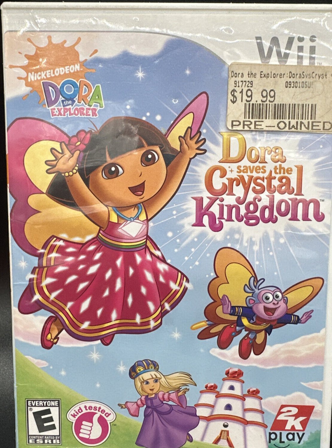 Dora the Explorer: Dora Saves the Crystal Kingdom Nintendo Wii Complete