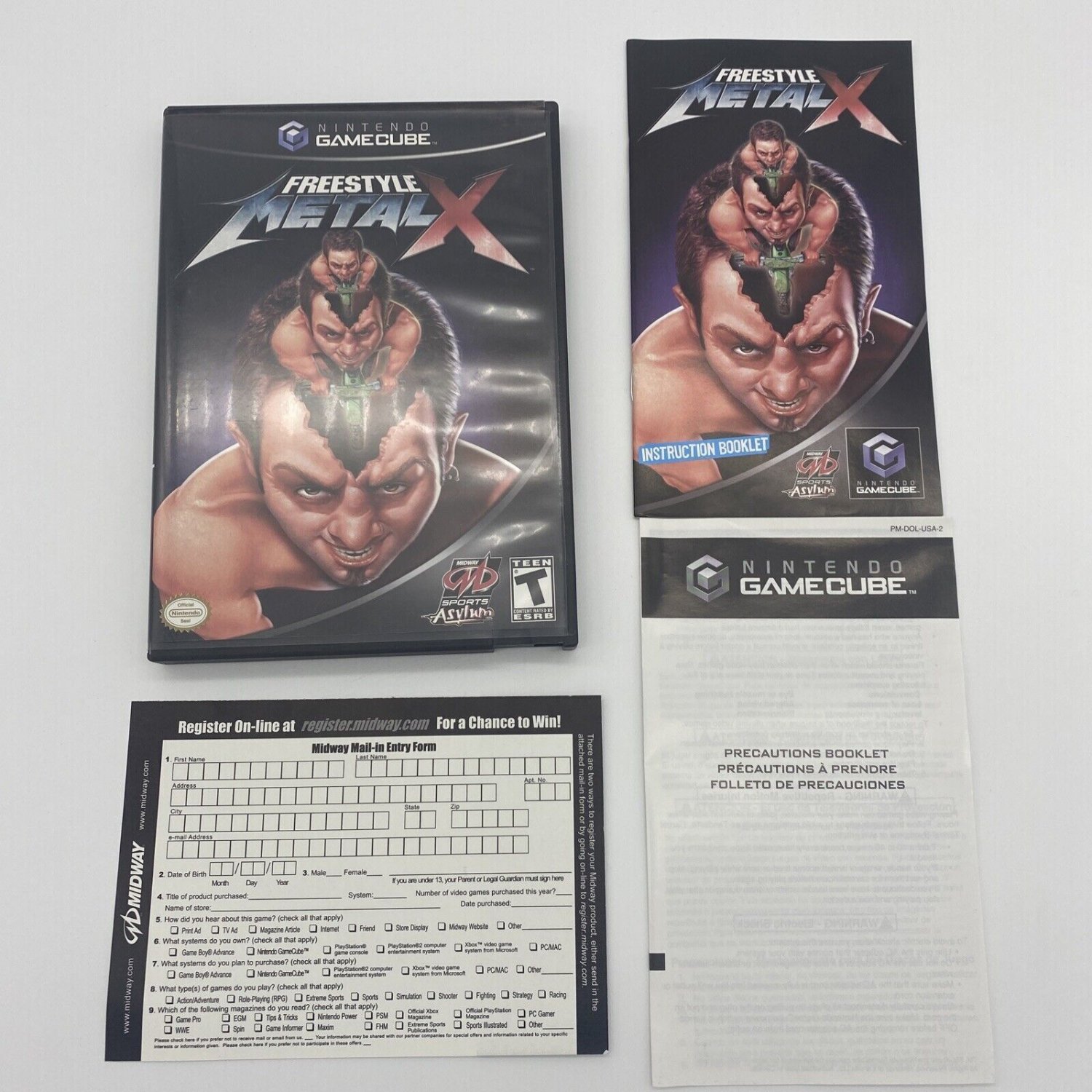 Freestyle Metal X GameCube Complete