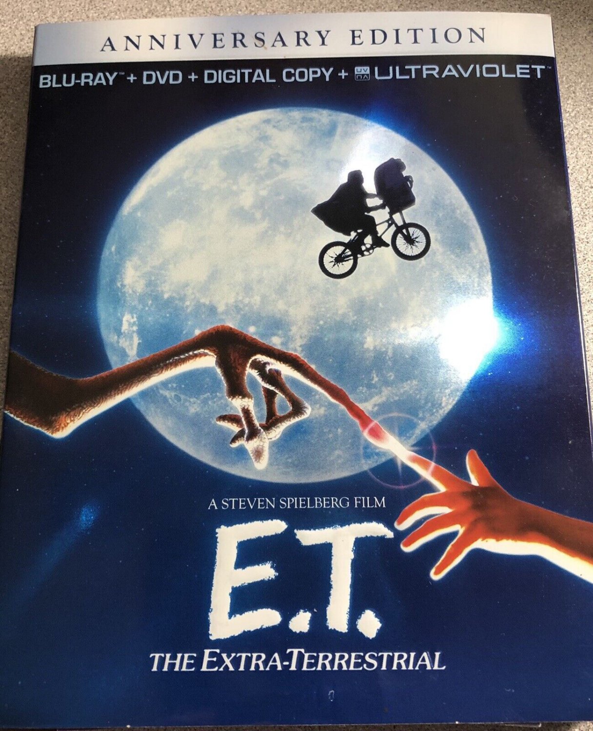 ET The Extra-Terrestrial Blu-Ray w/ Slip Cover