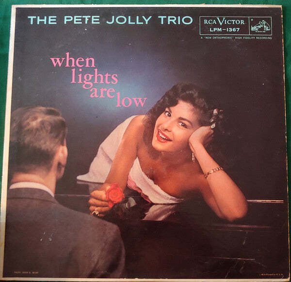 The Pete Jolly Trio - When Lights Are Low  (LP)
