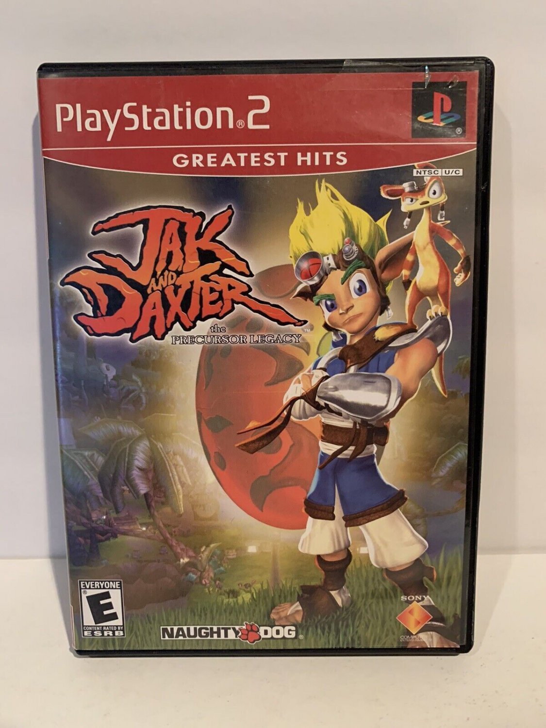 Jak and Daxter Precursor Legacy Greaest Hits Sony PlayStation 2 PS2 No Manual