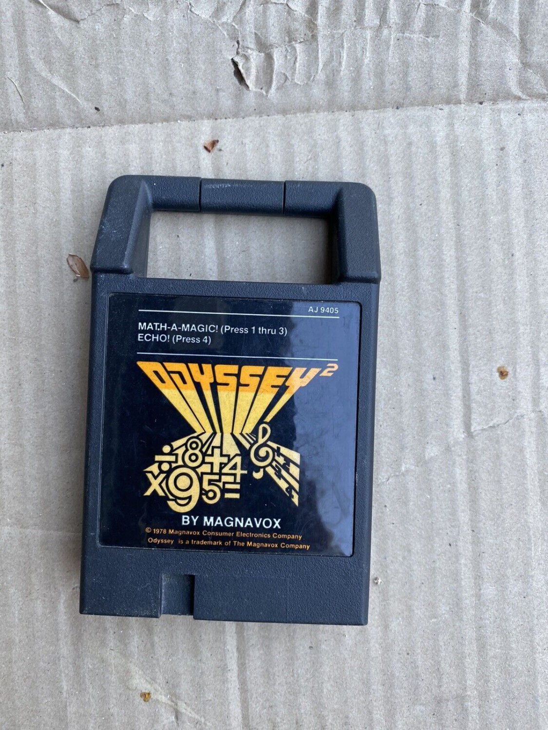 Math-A-Magic! / Echo! Magnavox Odyssey 2 Cartridge Only