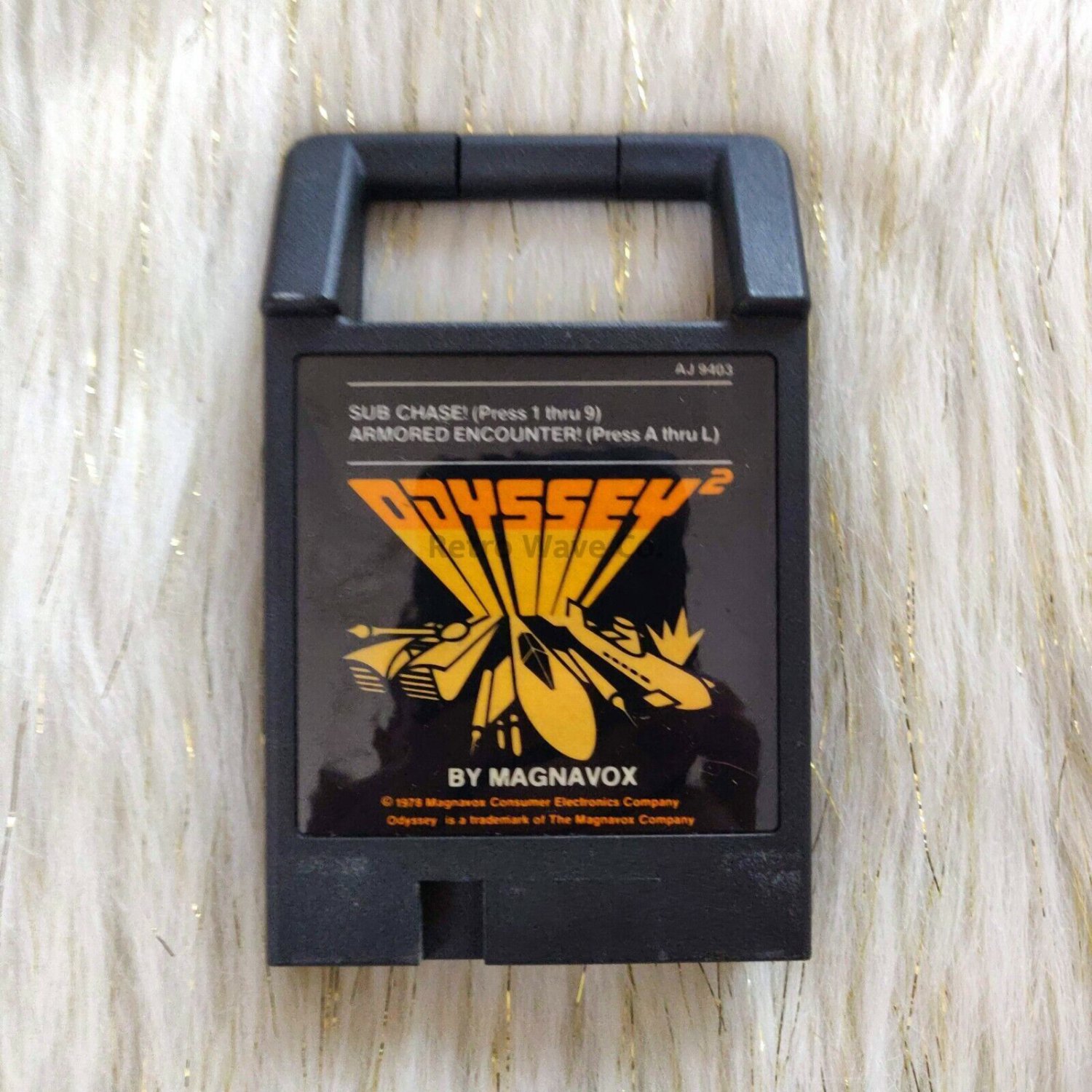 Sub Chase! / Armored Encounter! Magnavox Odyssey 2 Cartridge Only