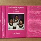 Ledward Kaapana And I Kona - Jus' Press  (Cassette Tape)