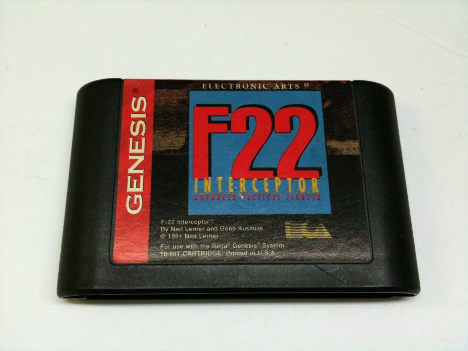 F22 Interceptor Sega Genesis Cartrdige Only