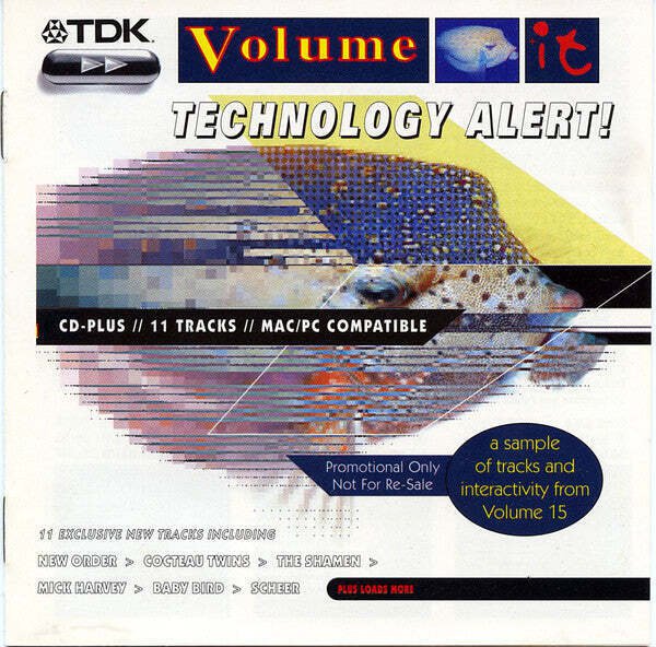 Various - TDK Presents A Sample From Volume 15 + it cd-rom  (CD)