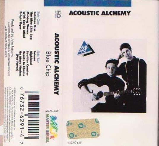 Acoustic Alchemy - Blue Chip  (Cassette Tape)