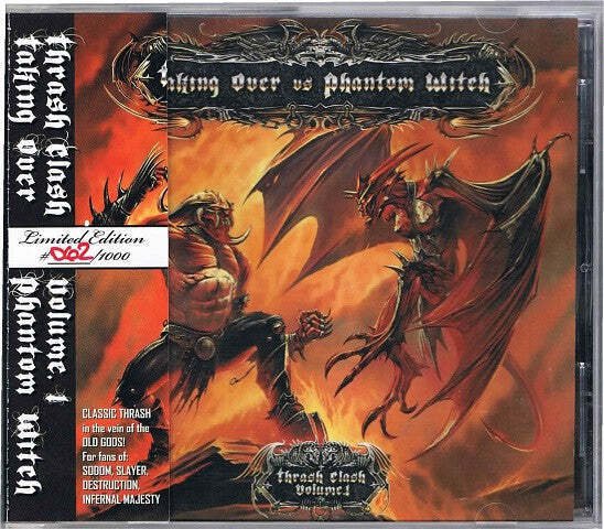 Taking Over vs. Phantom Witch - Thrash Clash Volume 1  (CD)