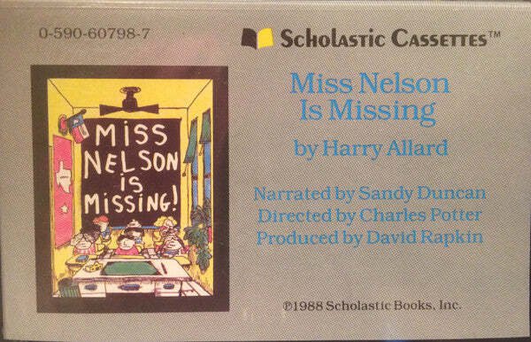 Harry Allard - Miss Nelson Is Missing  (Cassette Tape)