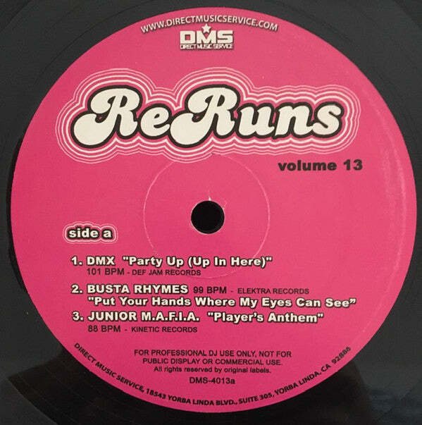 Various - ReRuns Volume 13  (LP)