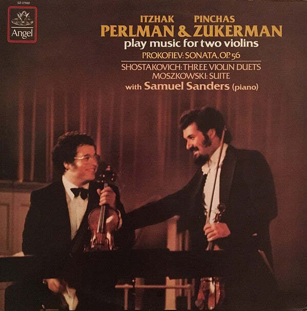 Itzhak Perlman & Pinchas Zukerman - Play Music For Two Violins  (LP)