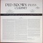 Pud Brown - Pud Brown Plays Clarinet  (LP)